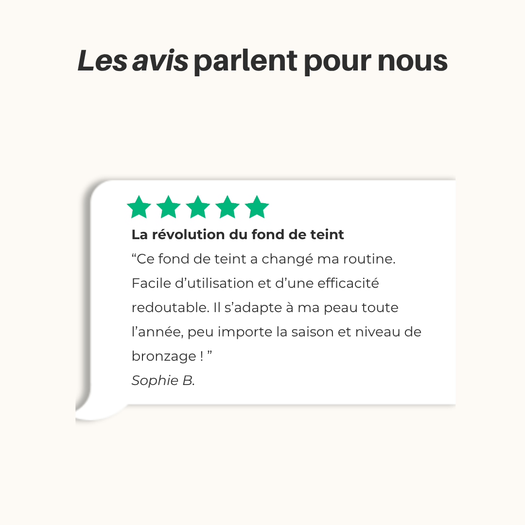 Fond de teint adaptatif